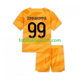 Tenue Paris Saint-Germain DONNARUMMA 99 Gardien Enfant Exterieur 2023-2024 Maillot de Foot